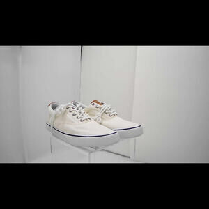 Sperry Striper II CVO Canvas Sw White 13 M (D)